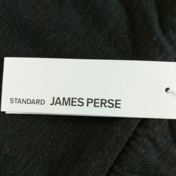 James Perse Short Sleeve Blouson Dress Black - Picture 4 of 5